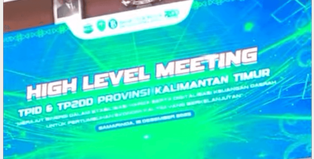 Sinergi Pengendalian Inflasi dan Digitalisasi, Pemkot Samarinda Hadiri HLM TPID & TP2DD Kaltim