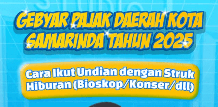 Gebyar Pajak Daerah 2025: Nonton Film atau Konser Bisa Ikut Undian? Simpan Struk Hiburanmu!